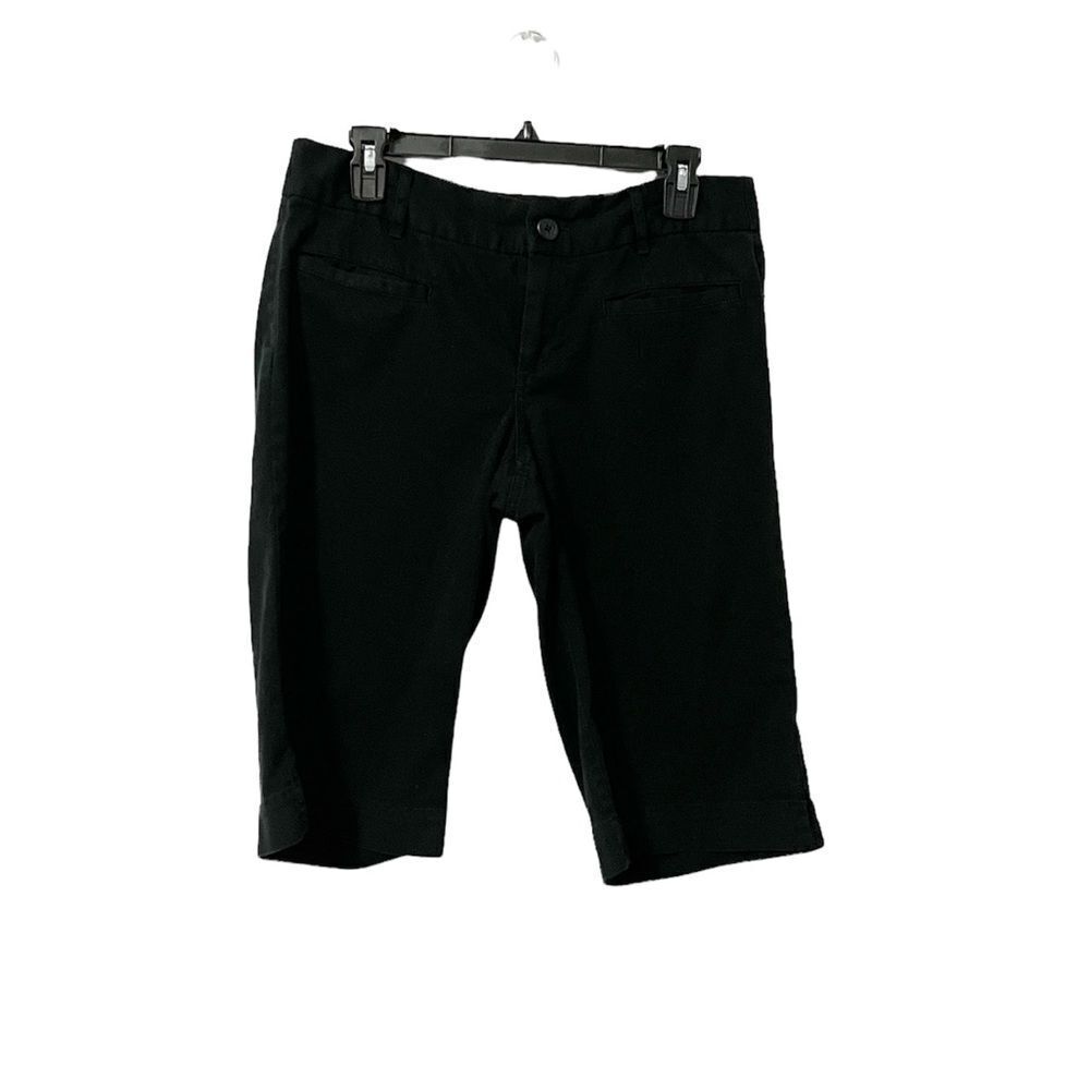 Old Navy Stretch Black Capris Pants Size 8
